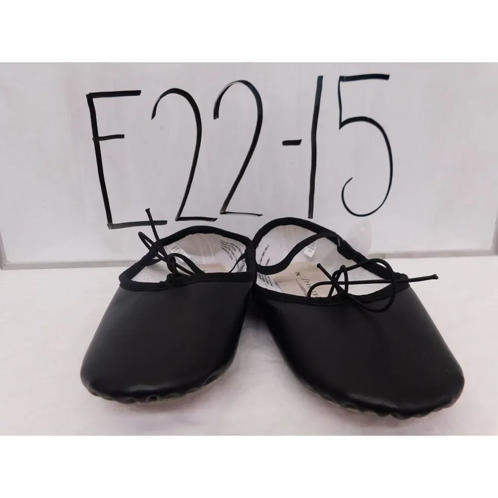 Pre-Owned Dance Ballet Shoes Freestyle Big Kid 2M Leather Full Sole